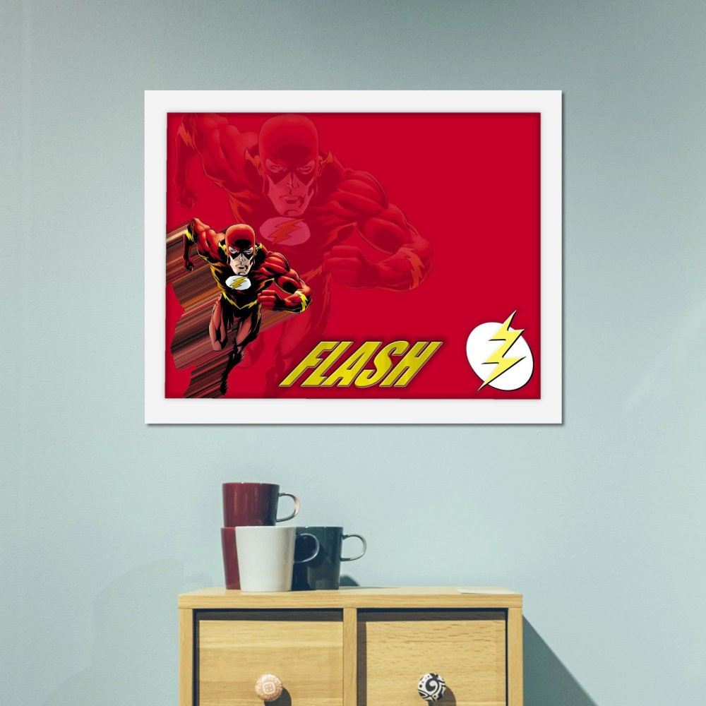 تابلو پینکمن طرح کمیک Flash Flash Comic 7 Jm