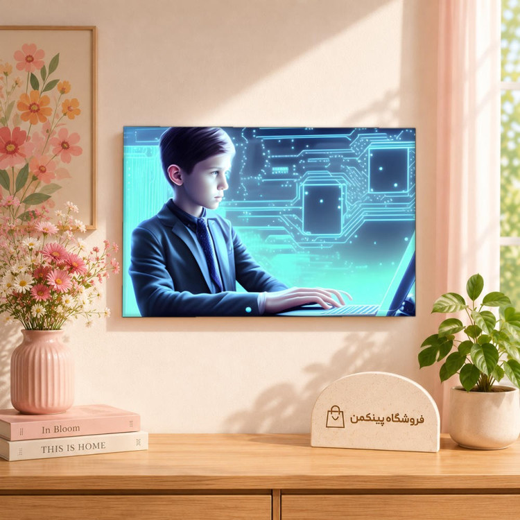 تابلو شاسی پینکمن طرح تکنولوژی پسر - Tech Boy کد Jm 9