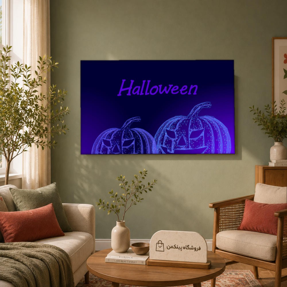 تابلو شاسی پینکمن طرح تکنولوژی هالووین - Technology Halloween کد Jm 5