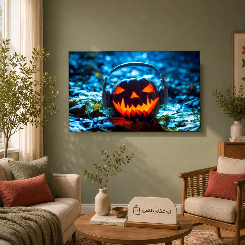 تابلو شاسی پینکمن طرح تکنولوژی هالووین - Technology Halloween کد Jm 1
