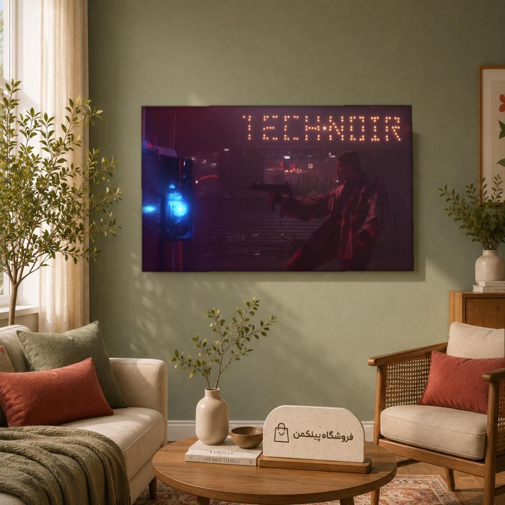 تابلو شاسی پینکمن طرح تکنولوژی نوآر - Tech Noir کد Jm 5_1