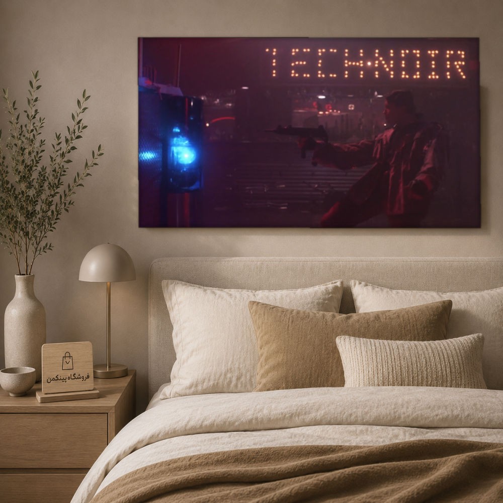 تابلو شاسی پینکمن طرح تکنولوژی نوآر - Tech Noir کد Jm 5