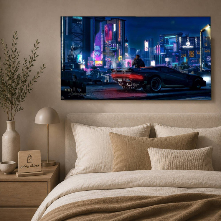 تابلو شاسی پینکمن طرح تکنولوژی نوآر - Tech Noir کد Jm 3