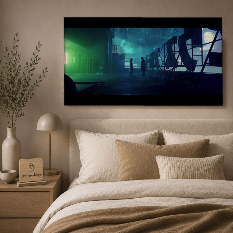 تابلو شاسی پینکمن طرح تکنولوژی نوآر - Tech Noir کد Jm 25