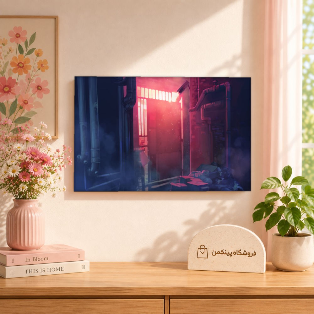 تابلو شاسی پینکمن طرح تکنولوژی نوآر - Tech Noir کد Jm 22_1