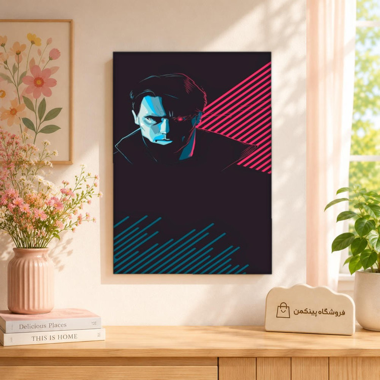 تابلو شاسی پینکمن طرح تکنولوژی نوآر - Tech Noir کد Jm 2