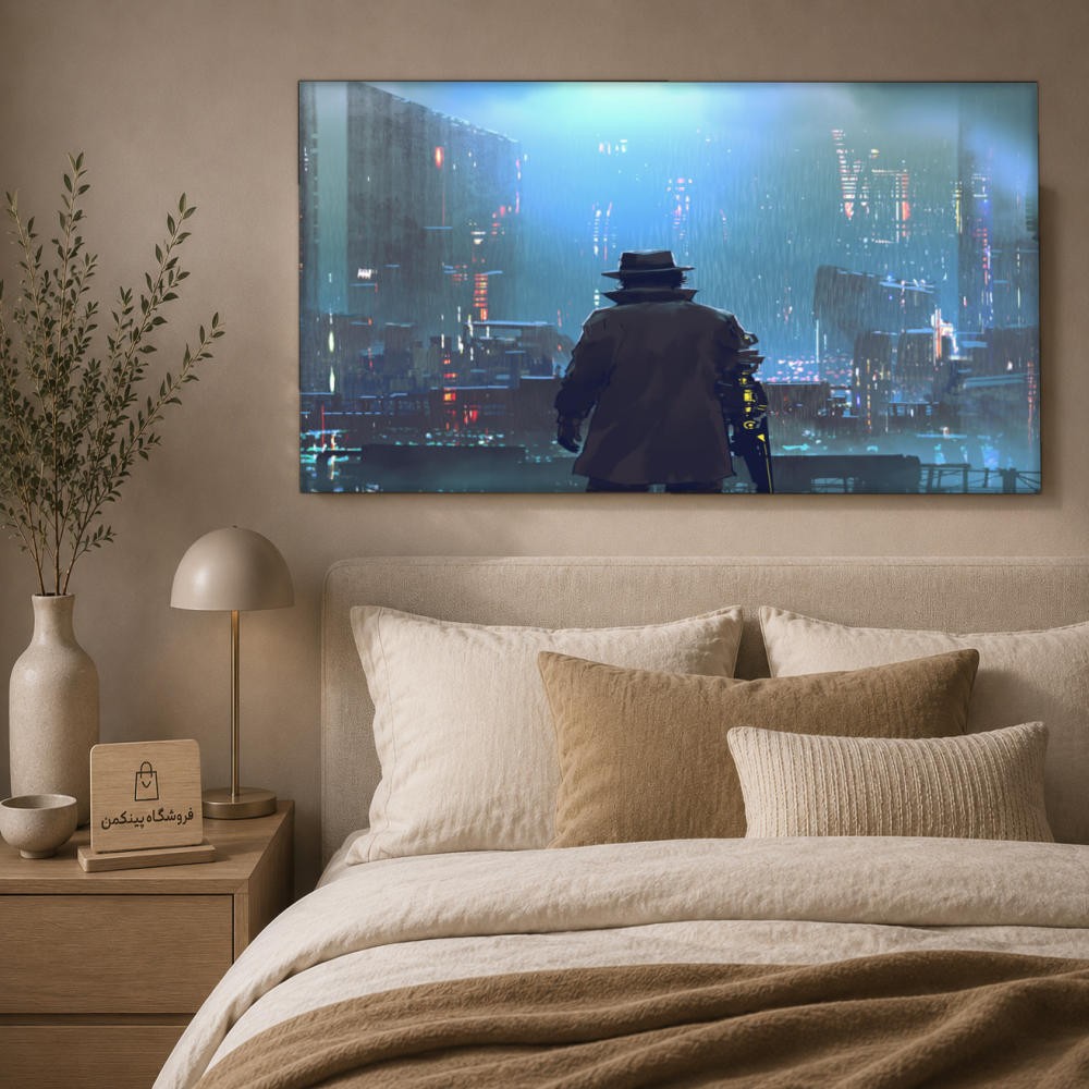 تابلو شاسی پینکمن طرح تکنولوژی نوآر - Tech Noir کد Jm 16