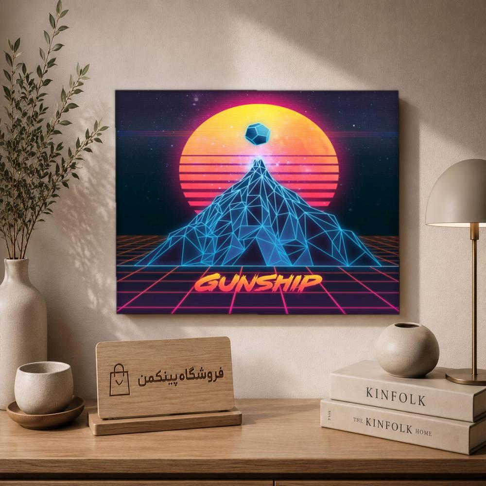 تابلو شاسی پینکمن طرح تکنولوژی نوآر - Tech Noir کد Jm 15