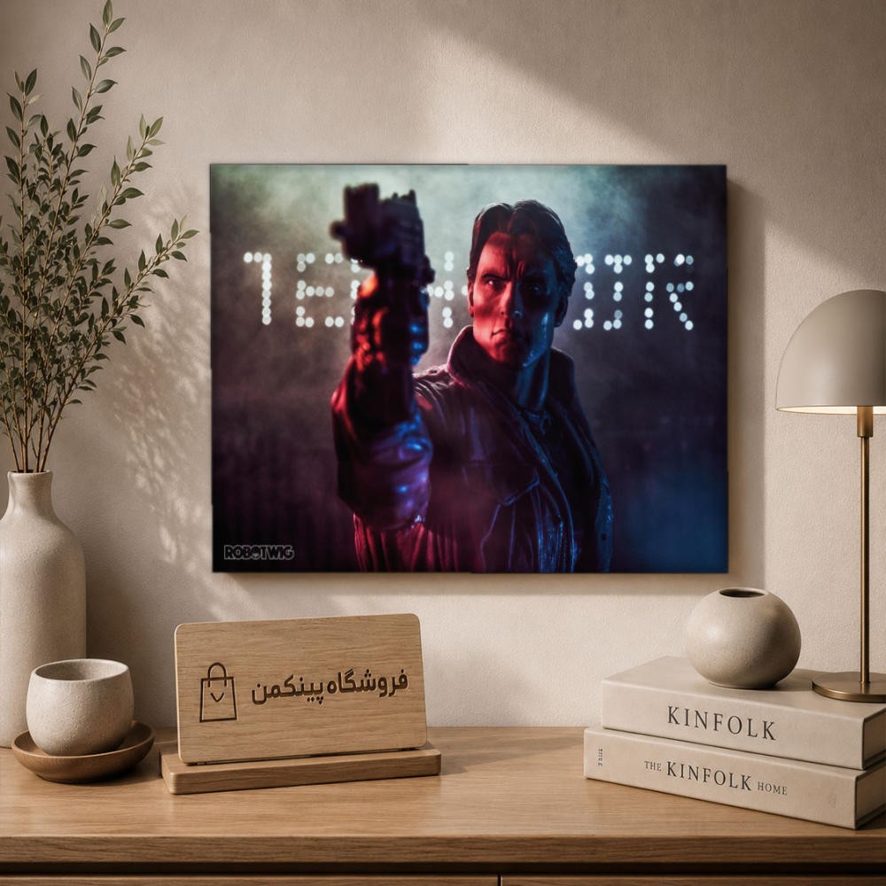 تابلو شاسی پینکمن طرح تکنولوژی نوآر - Tech Noir کد Jm 11_1