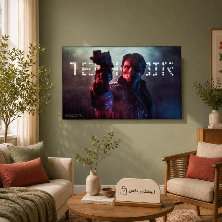 تابلو شاسی پینکمن طرح تکنولوژی نوآر - Tech Noir کد Jm 11