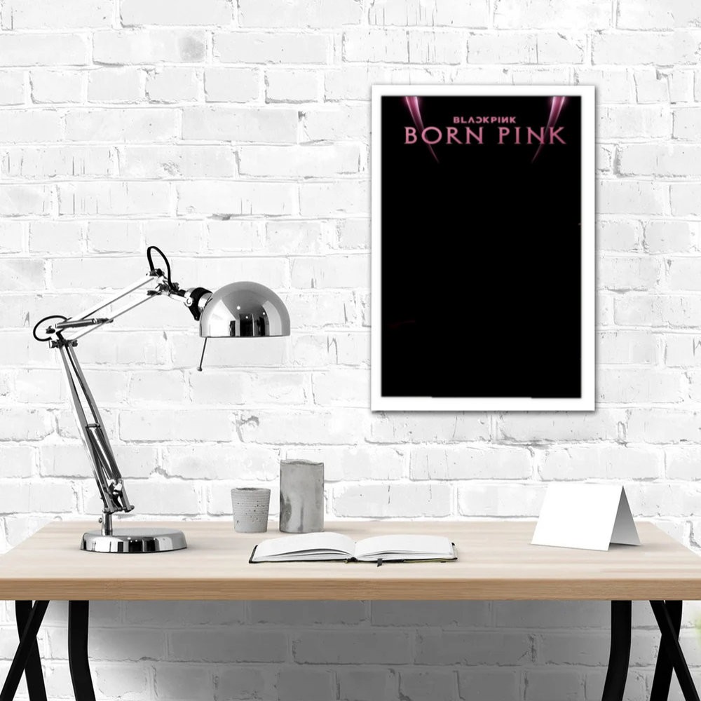 تابلو پینکمن طرح گروه بلکپینک بلکپینک Born صورتی Blackpink Born Pink 5 Jm