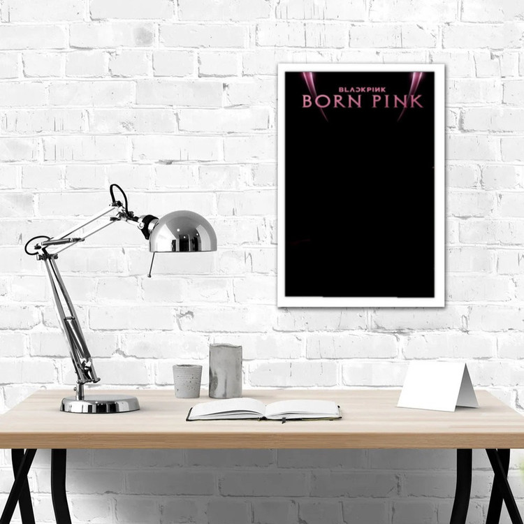 تابلو پینکمن طرح گروه بلکپینک بلکپینک Born صورتی Blackpink Born Pink 5 Jm