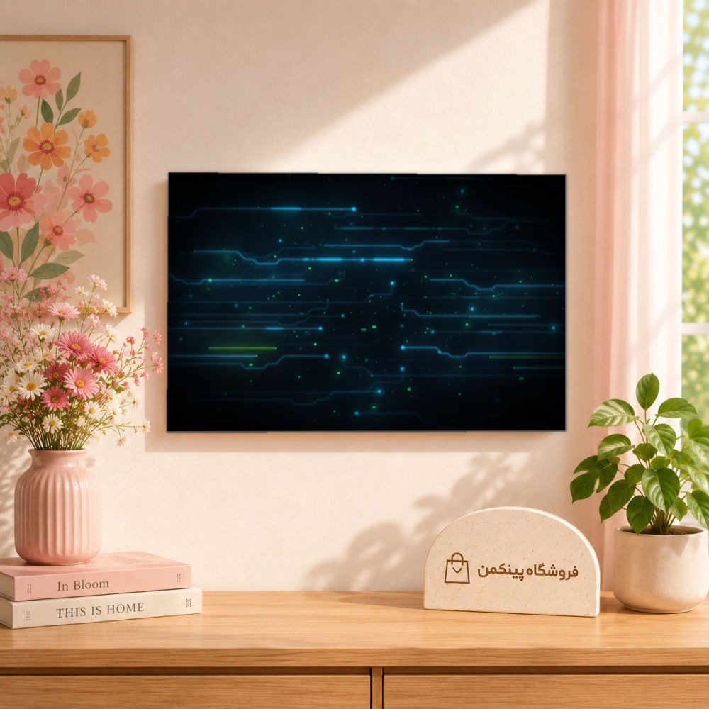 تابلو شاسی پینکمن طرح تکنولوژی نسخه چهارم - Tech Desktop 4k کد Jm 6