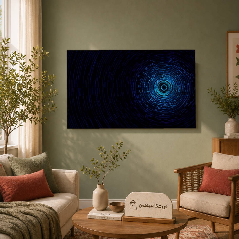 تابلو شاسی پینکمن طرح تکنولوژی نسخه چهارم - Tech Desktop 4k کد Jm 5