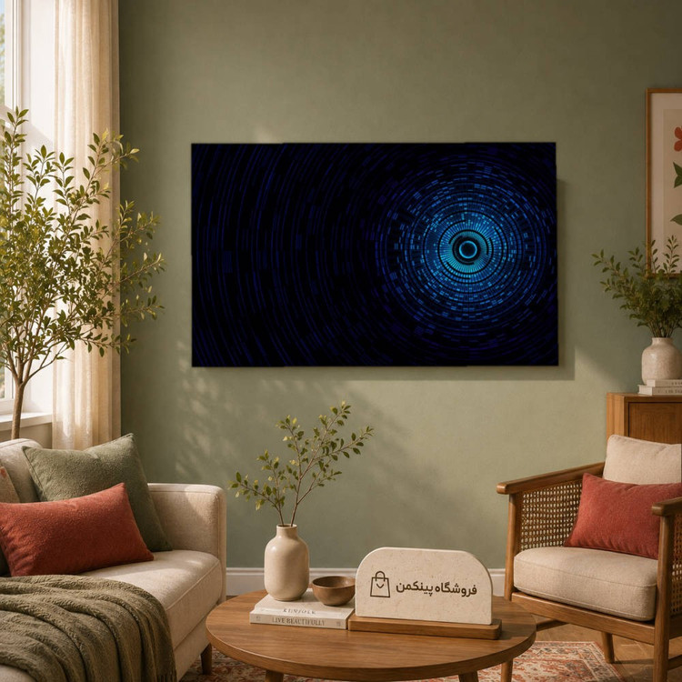 تابلو شاسی پینکمن طرح تکنولوژی نسخه چهارم - Tech Desktop 4k کد Jm 5
