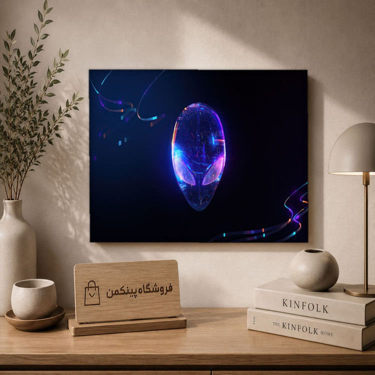 تابلو شاسی پینکمن طرح تکنولوژی نسخه سوم - Tech 4k PC کد Jm 8