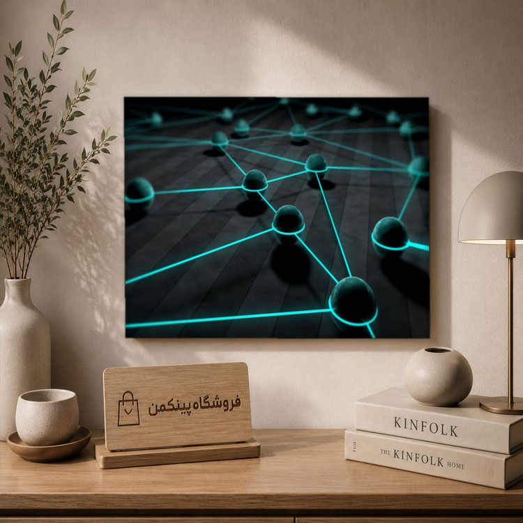 تابلو شاسی پینکمن طرح تکنولوژی نسخه سوم - Tech 4k PC کد Jm 6