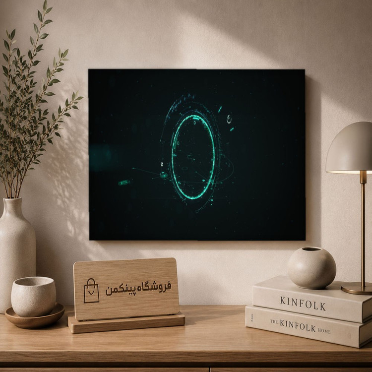 تابلو شاسی پینکمن طرح تکنولوژی نسخه سوم - Tech 4k PC کد Jm 5