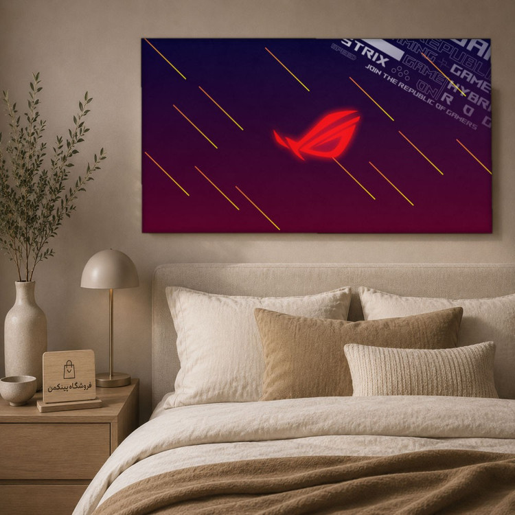 تابلو شاسی پینکمن طرح تکنولوژی نسخه سوم - Tech 4k PC کد Jm 34