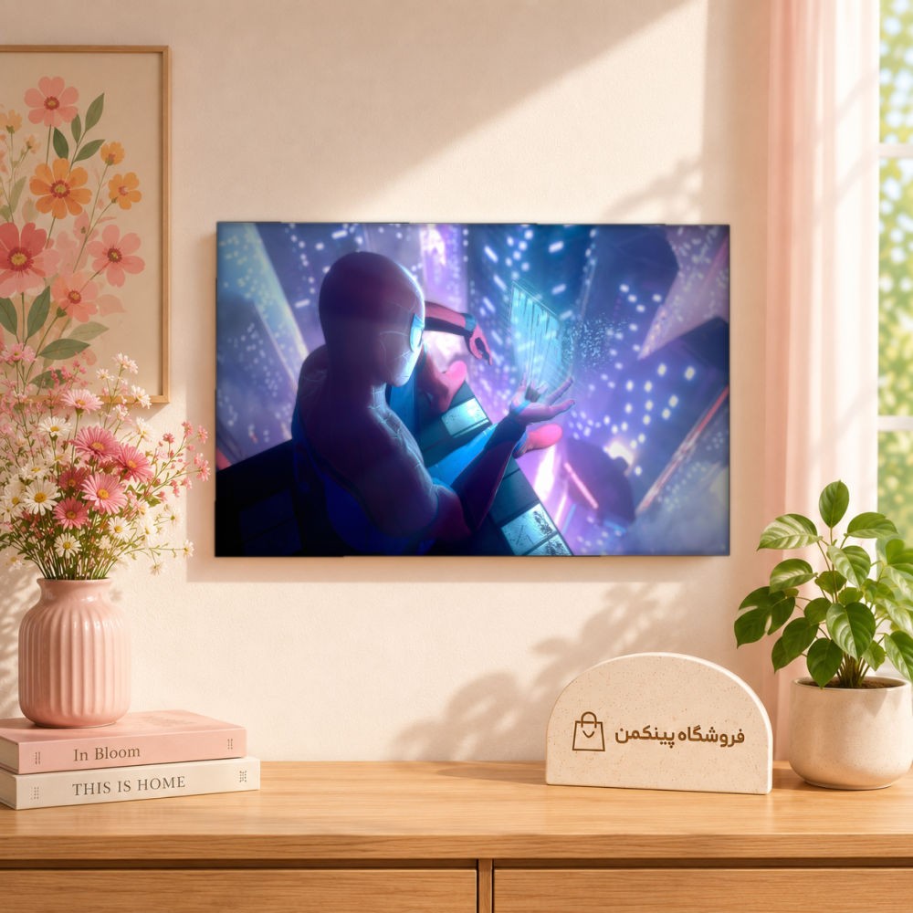 تابلو شاسی پینکمن طرح تکنولوژی نسخه سوم - Tech 4k PC کد Jm 30