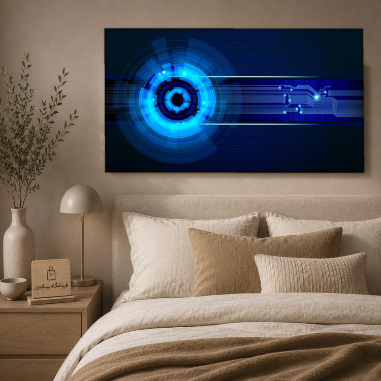 تابلو شاسی پینکمن طرح تکنولوژی نسخه سوم - Tech 4k PC کد Jm 29