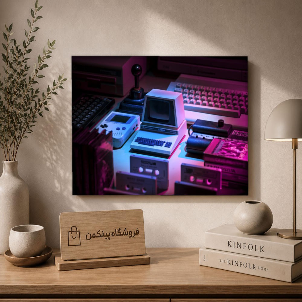 تابلو شاسی پینکمن طرح تکنولوژی نسخه سوم - Tech 4k PC کد Jm 27