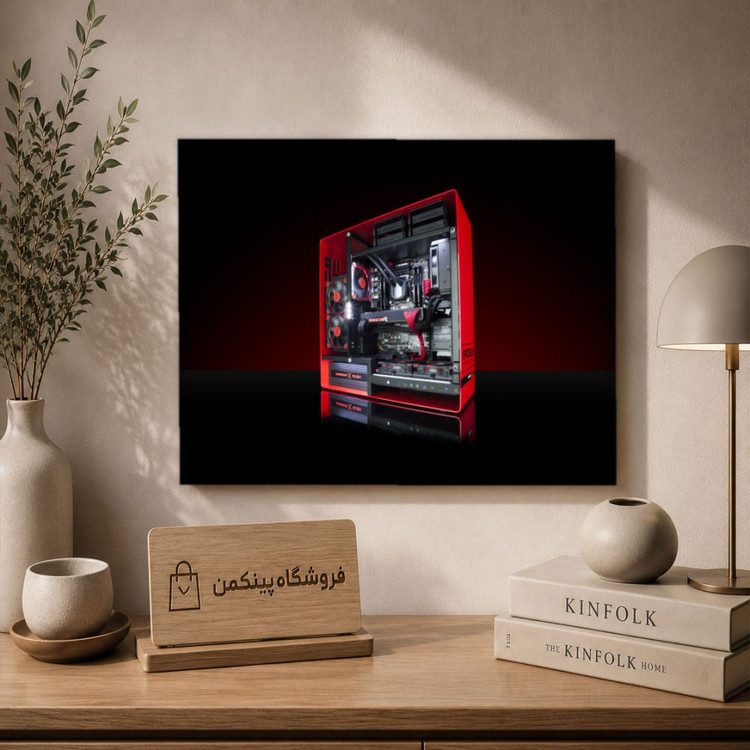 تابلو شاسی پینکمن طرح تکنولوژی نسخه سوم - Tech 4k PC کد Jm 24