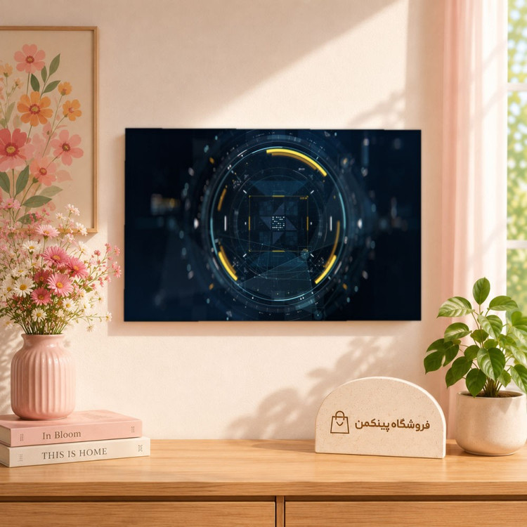 تابلو شاسی پینکمن طرح تکنولوژی نسخه سوم - Tech 4k PC کد Jm 13
