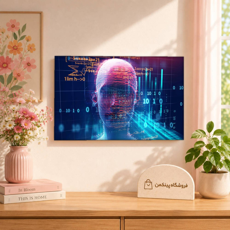 تابلو شاسی پینکمن طرح تکنولوژی نسخه دوم - 4k Tech PC کد Jm 3