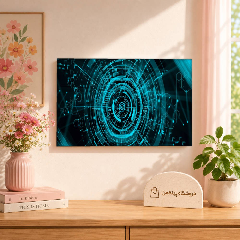 تابلو شاسی پینکمن طرح تکنولوژی نسخه دوم - 4k Tech PC کد Jm 27