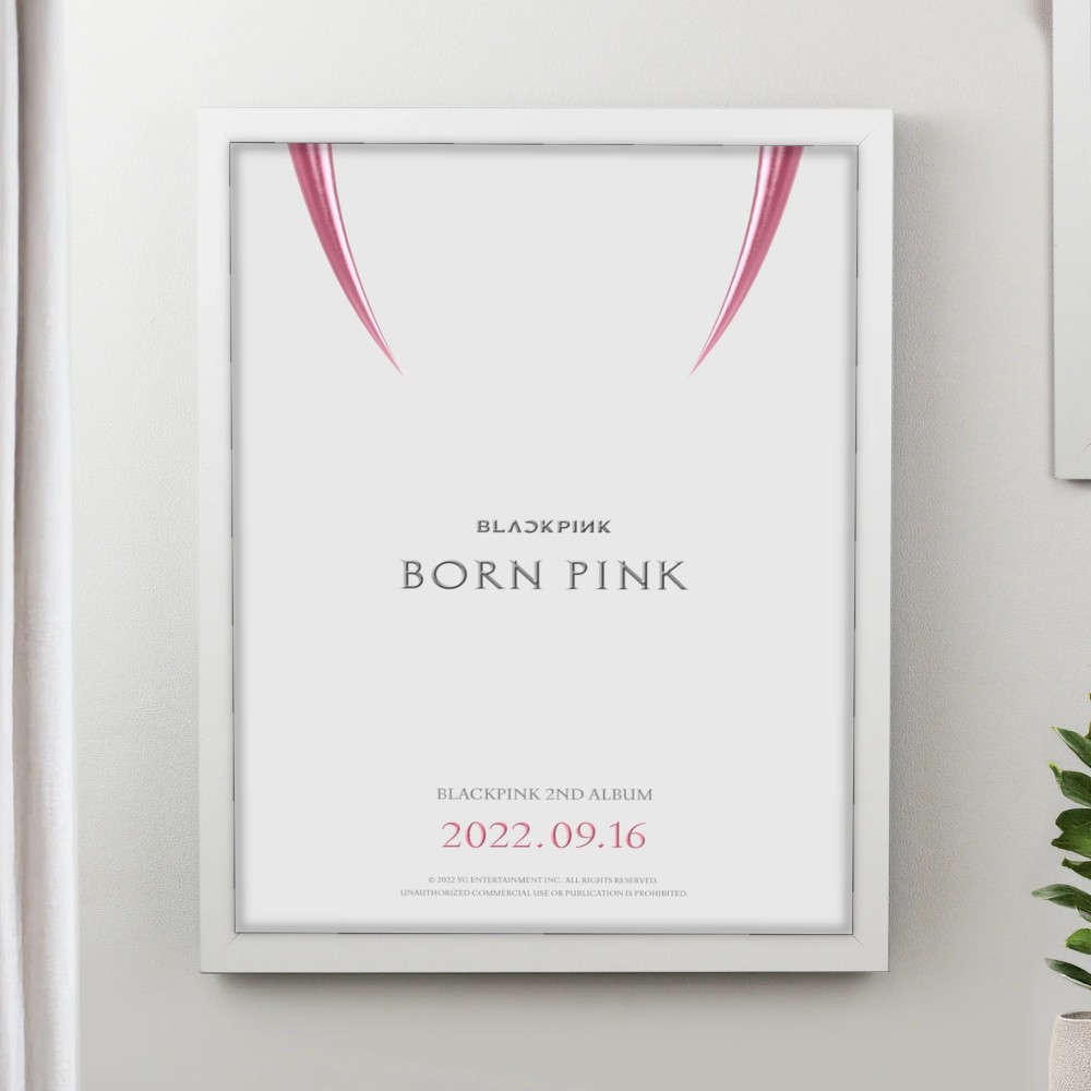 تابلو پینکمن طرح گروه بلکپینک بلکپینک 2022 صورتی Venom Blackpink 2022 Pink Venom 13 Jm