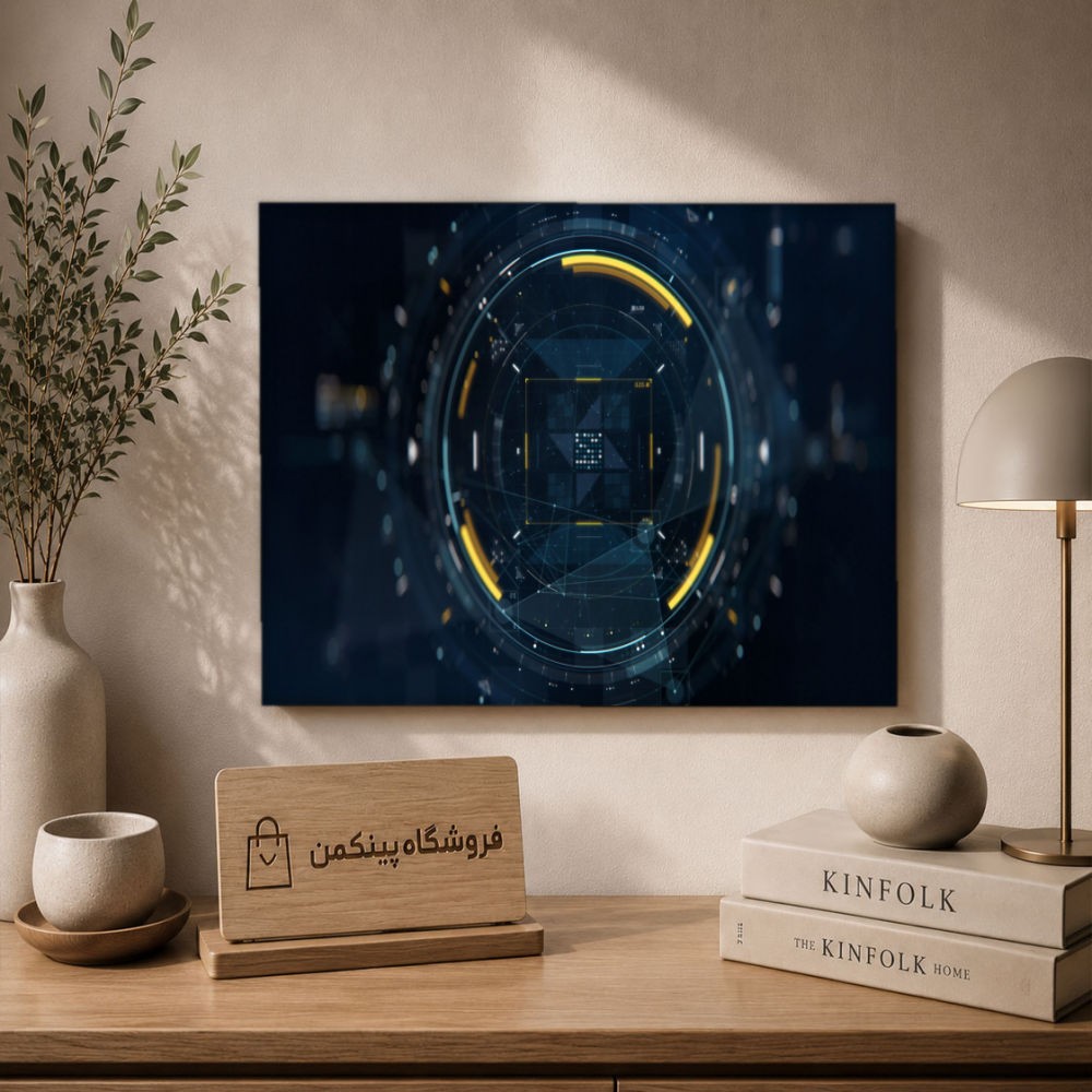 تابلو شاسی پینکمن طرح تکنولوژی نسخه دوم - 4k Tech PC کد Jm 24