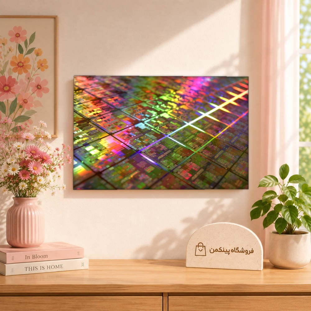 تابلو شاسی پینکمن طرح تکنولوژی نسخه دوم - 4k Tech PC کد Jm 11