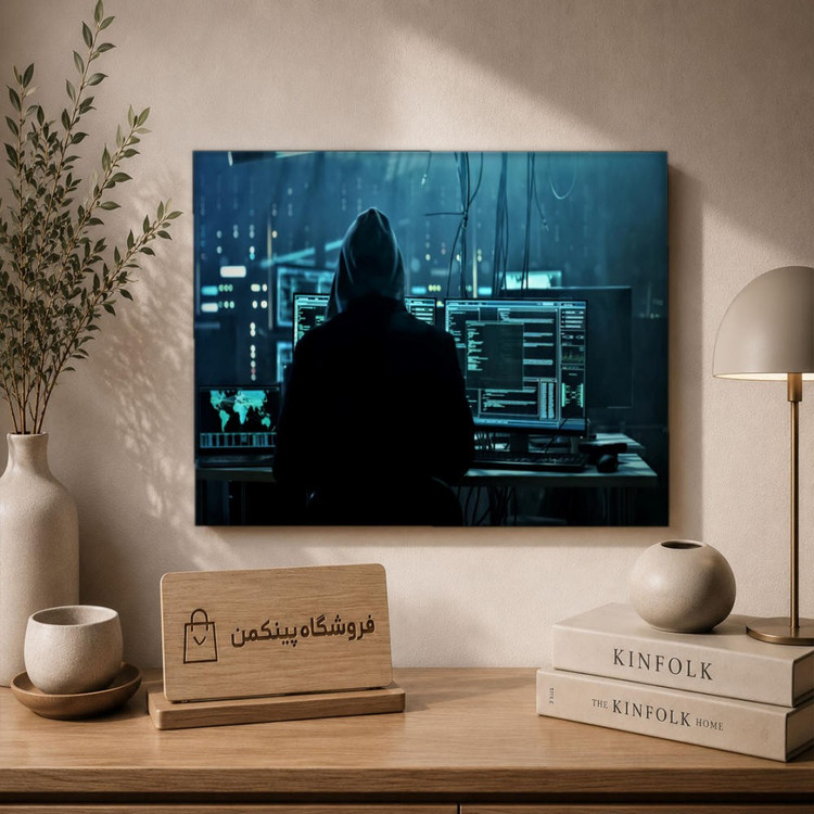 تابلو شاسی پینکمن طرح تکنولوژی نسخه دوم - 4k Tech PC کد Jm 10
