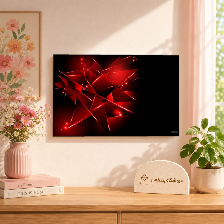 تابلو شاسی پینکمن طرح تکنولوژی قرمز - Technology Red کد Jm 9