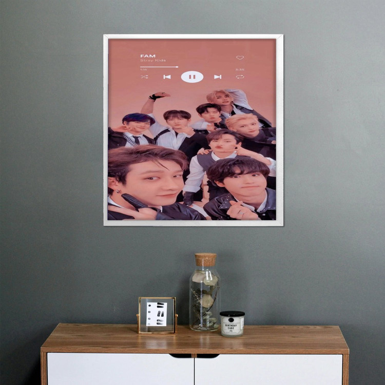 تابلو پینکمن طرح گروه استری کیدز کیپاپ Stray Kids Kpop 36 Jm