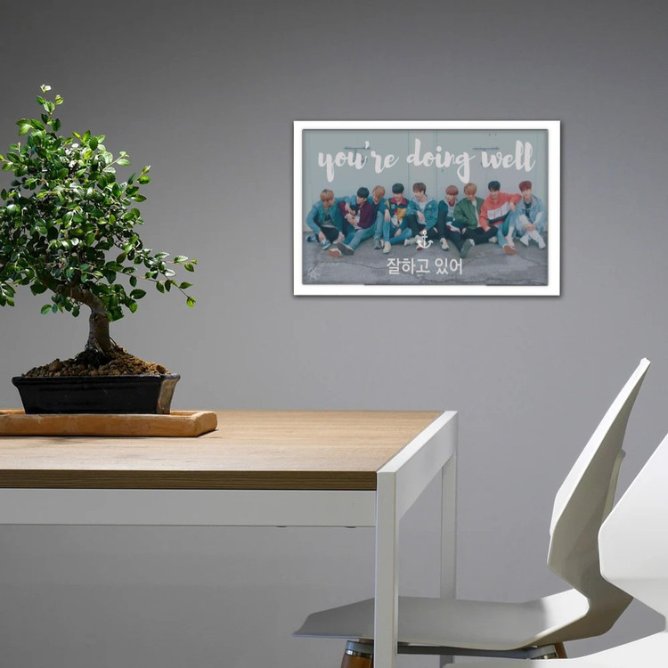 تابلو پینکمن طرح گروه استری کیدز کیپاپ Stray Kids Kpop 10 Jm