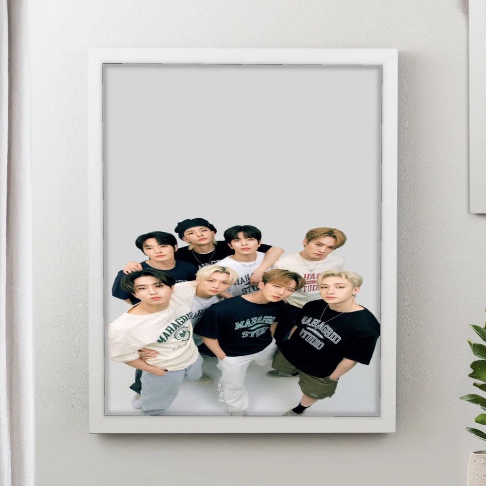 تابلو پینکمن طرح گروه استری کیدز کیوت Cute Stray Kids 5 Jm