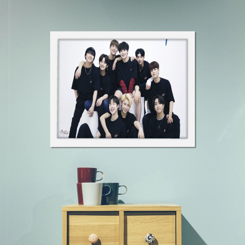 تابلو پینکمن طرح گروه استری کیدز کیوت Cute Stray Kids 41 Jm