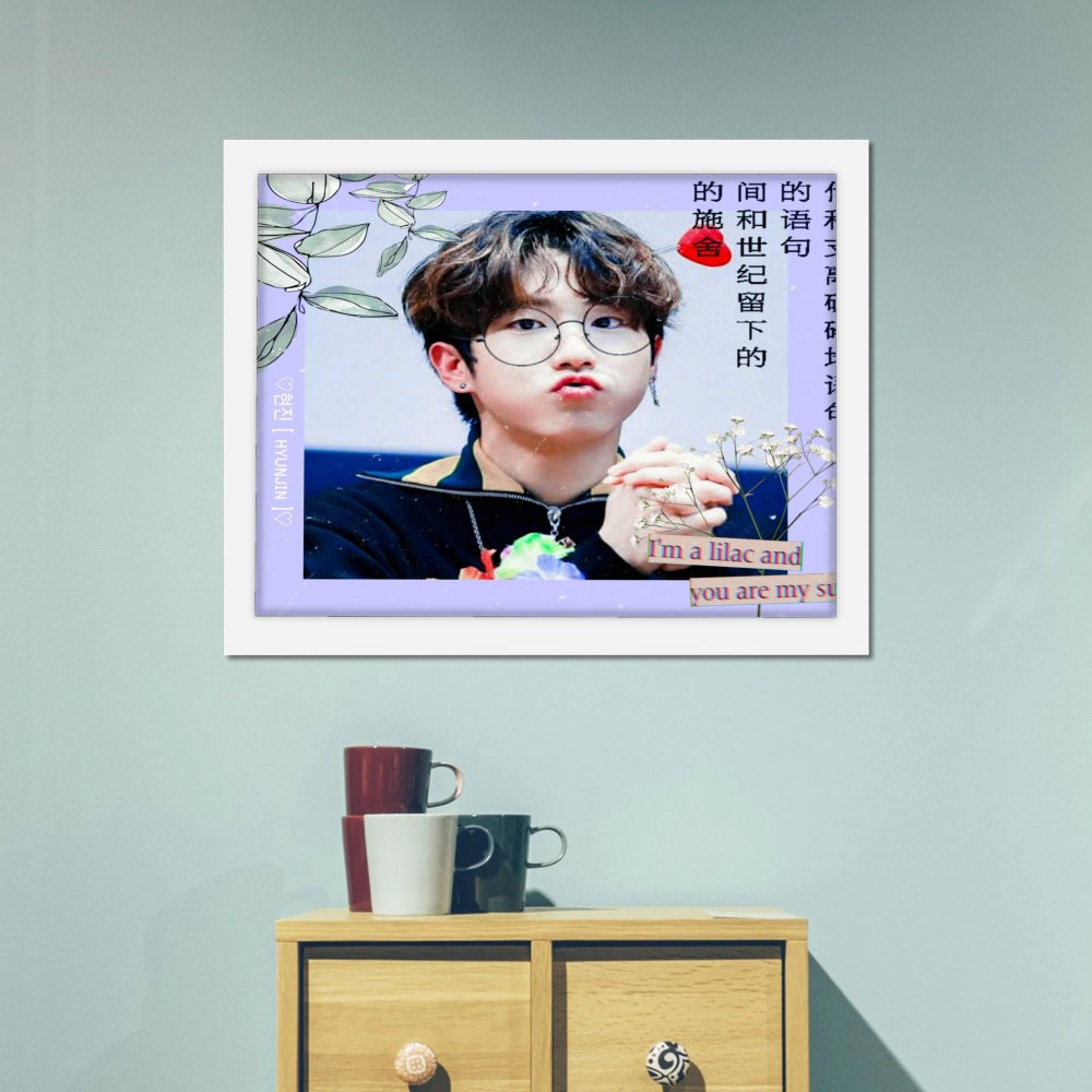 تابلو پینکمن طرح گروه استری کیدز کیوت Cute Stray Kids 39 Jm