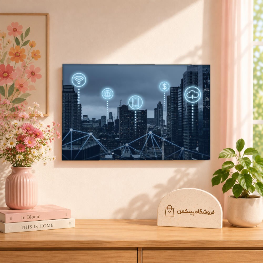 تابلو شاسی پینکمن طرح تکنولوژی شهر - Technology City کد Jm 32