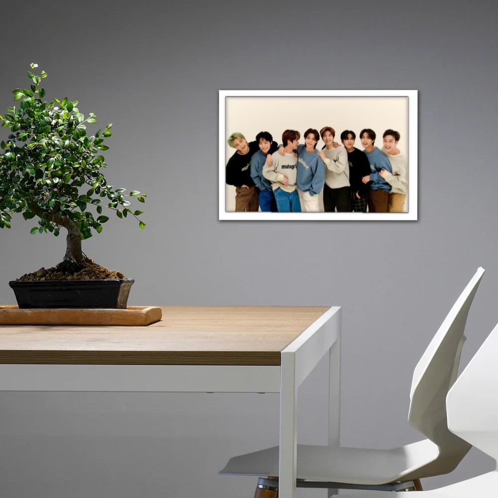 تابلو پینکمن طرح گروه استری کیدز کیوت Cute Stray Kids 33 Jm