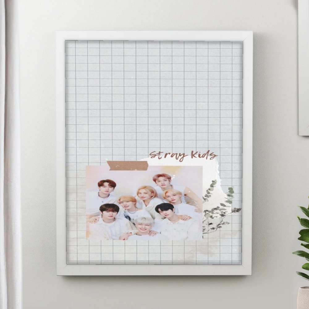 تابلو پینکمن طرح گروه استری کیدز کیوت Cute Stray Kids 32 Jm