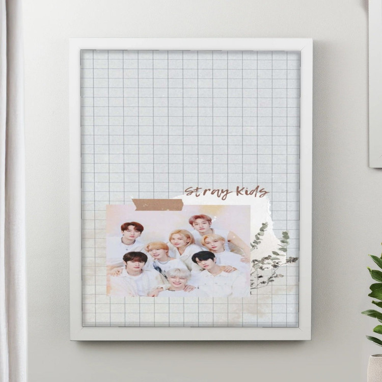 تابلو پینکمن طرح گروه استری کیدز کیوت Cute Stray Kids 32 Jm