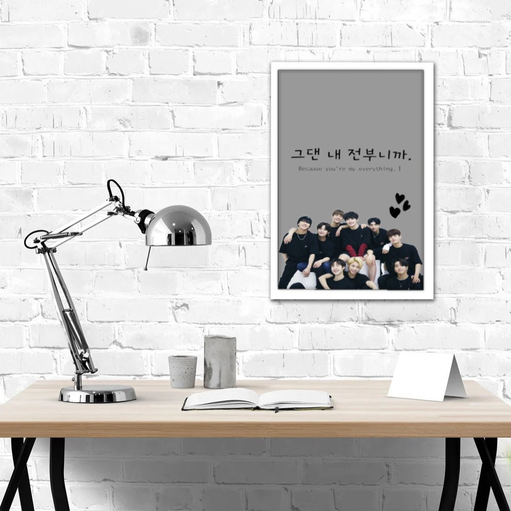 تابلو پینکمن طرح گروه استری کیدز کیوت Cute Stray Kids 30 Jm