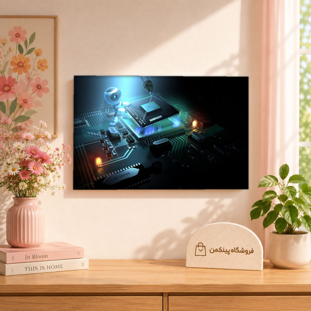 تابلو شاسی پینکمن طرح تکنولوژی شهر - Technology City کد Jm 25