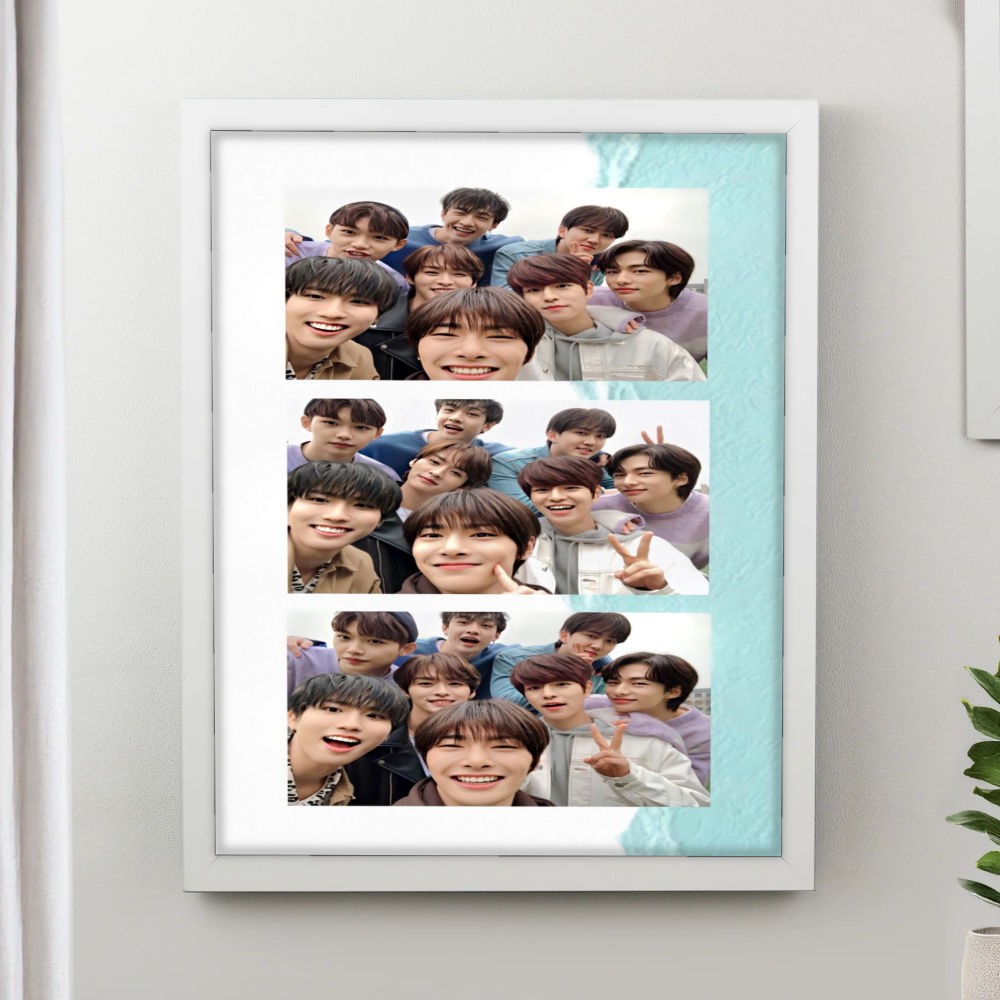 تابلو پینکمن طرح گروه استری کیدز کیوت Cute Stray Kids 29 Jm