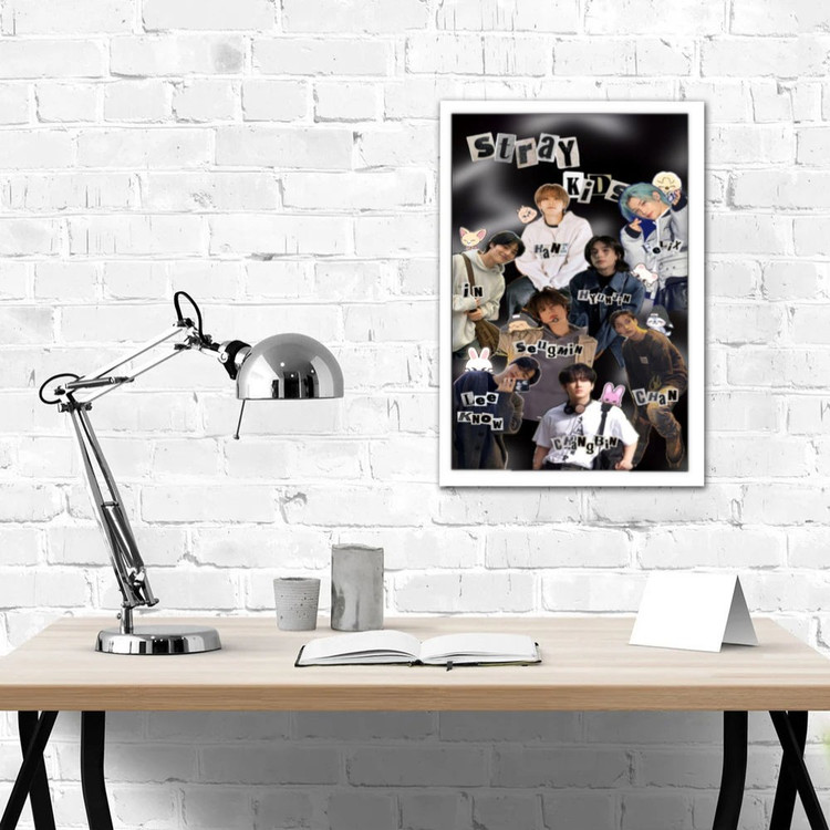 تابلو پینکمن طرح گروه استری کیدز کیوت Cute Stray Kids 24 Jm