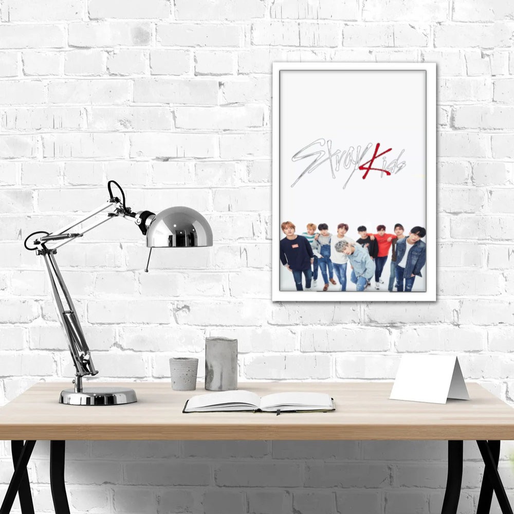 تابلو پینکمن طرح گروه استری کیدز کیوت Cute Stray Kids 21 Jm