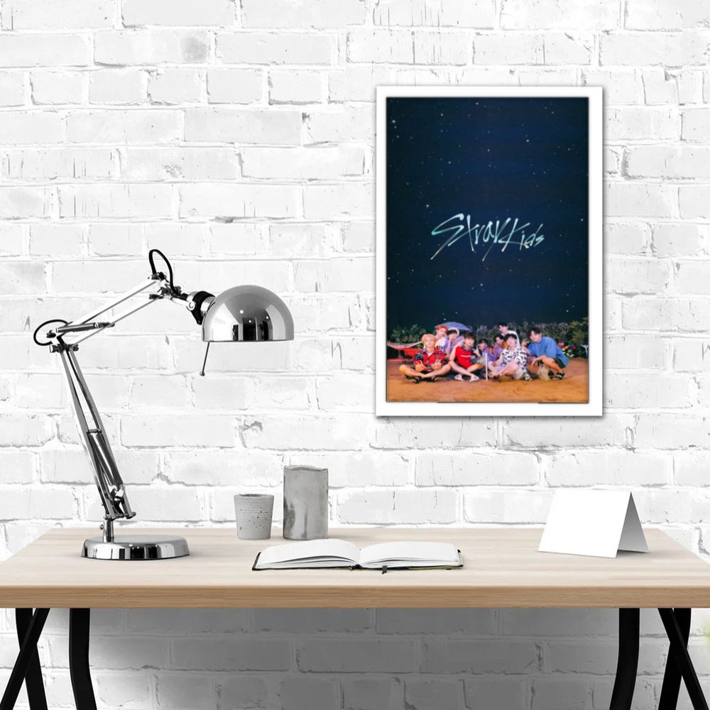 تابلو پینکمن طرح گروه استری کیدز کیوت Cute Stray Kids 17 Jm